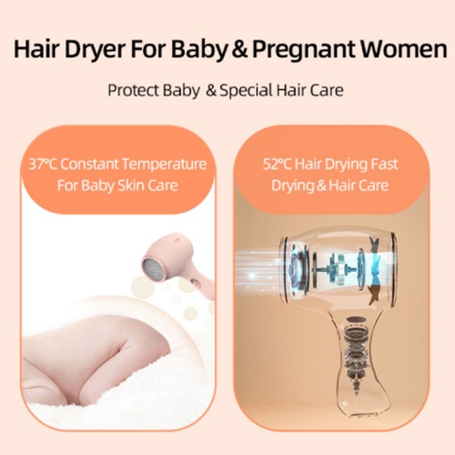 Kids hair dryer speeds wind - kids, 3