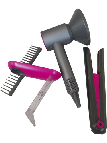 Toy hair dryer styling - styling, set