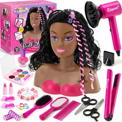 Kids hairdressing set makeup - set,