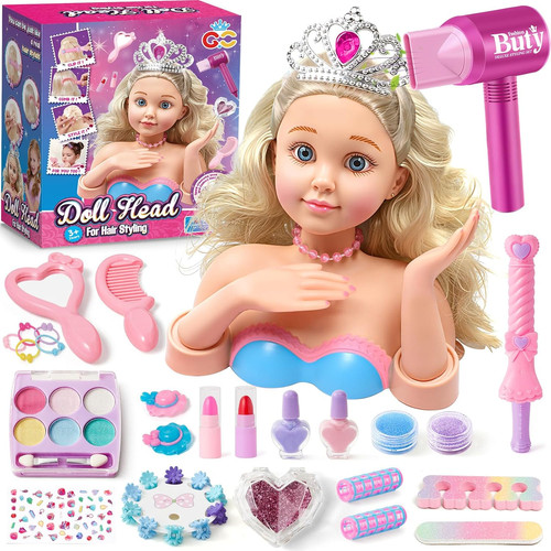 Styling head doll - head,