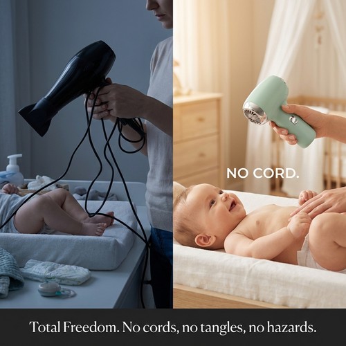 Portable baby hair - hair, dryer